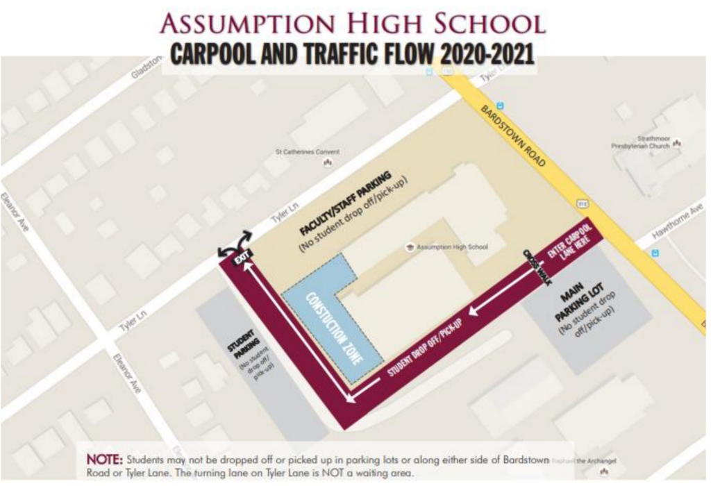 Carpool & Parking Procedures Assumption High School
